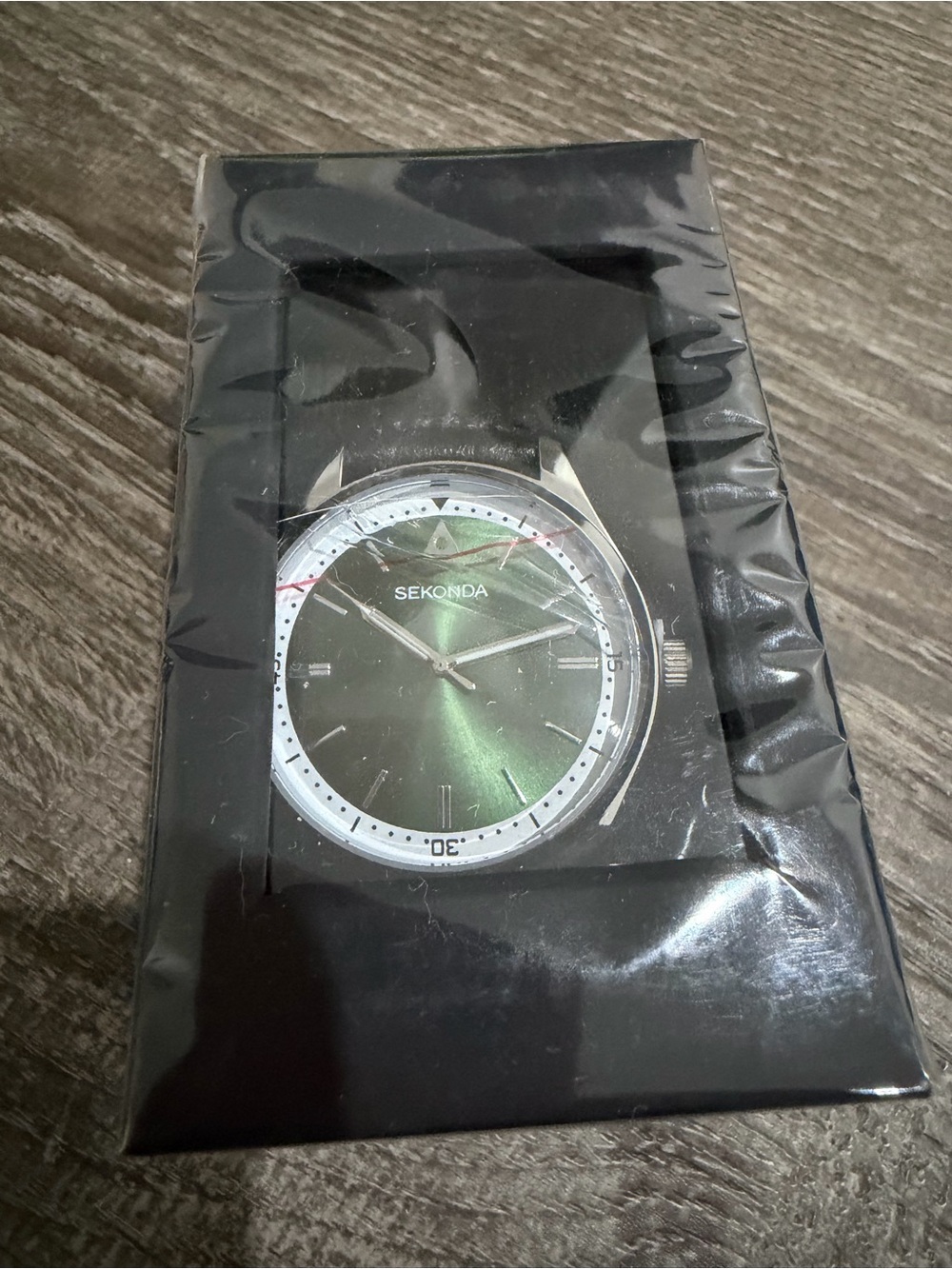 Sekonda Green Dial Men's Watch - Silver Case